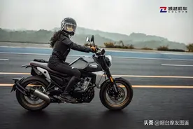 年轻人的第一辆全能复古摩托，售价2万6的凯越400F可还行？图片