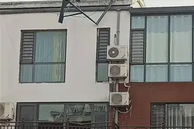 大众网快快帮｜神操作！东营一小区太阳能被拴在避雷线上被大风吹落砸毁大理石楼梯 四季沐歌：我们没责任图片