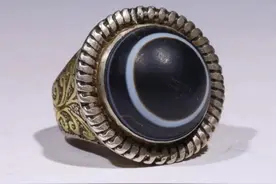 海外拍卖-天珠戒指图片