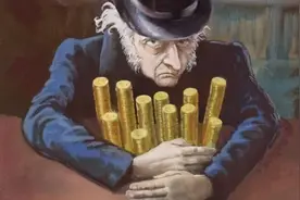 夜读 | 一个守财奴被金钱束缚的一生图片