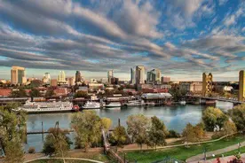 加州首府萨克拉门托GDP产值400亿美元，在我国是啥档次？图片