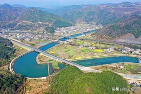 清溪水库移民区，拆迁之前的上叶村，村民不想住高楼图片