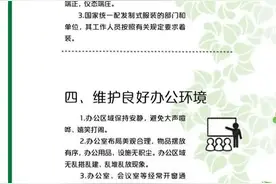淄博市委市直机关工委制定出台市直机关工作人员日常行为规范（试行）图片