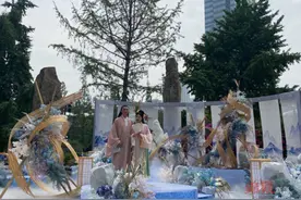 “520”全城热恋｜这场汉服婚礼要火图片