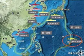 关岛，美国第二岛链的核心，亚洲的前哨基地，太平洋上不沉没航母图片