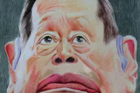 百岁科学泰斗杨振宁漫像图片