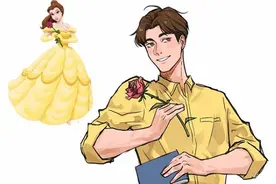 如果迪士尼公主都变成了王子图片