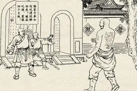 连环画水浒传19：智深酒后大闹五台山，闯祸后三四个月未出山门图片