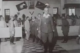 1948年，日本战犯冈村宁次被无罪释放，这个中国人立下汗马功劳图片