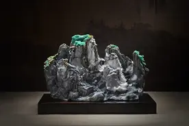 快来看看不一样的石头丨雅安绿石图片