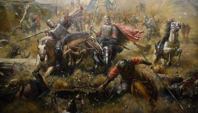 黄巢之乱期间所到之处荆棘千里,一片焦土,杀人用机器,"白骨露於野