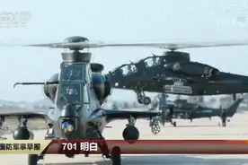 解放军跨军种舰机协同演练：武直-10跨海突击，特战队机降登陆作战图片