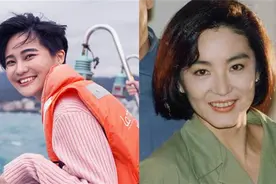 台政坛人物撞脸林青霞、邓丽君，王世坚与鬼娃“恰吉”另类撞脸图片
