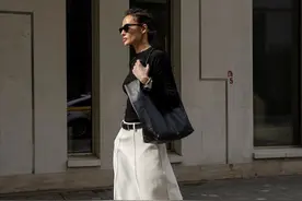 当俄罗斯女人演绎极简风，霸气潇洒与生俱来，这个时尚博主太有型图片