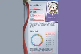 《原神》玩家一个月攒了5620原石和524万摩拉，官方给出4字点评图片