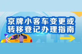 京牌小客车变更或转移登记的申办手续，看这里图片