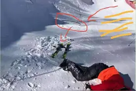 张家口云顶雪场游客被电线绊倒身亡，知情者：类似事件并非首次，死者是大神级雪友图片