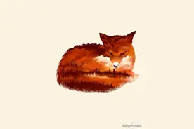 充满创意的二次曝光风格插画设计，美极了图片