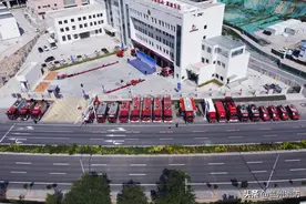 兰州市城关区焦家湾消防救援站隆重举行揭牌暨执勤车辆配发仪式图片