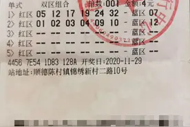 佛山“超级幸运”彩民一年仅购彩两三次4元单式票帅气斩获头奖615万元图片