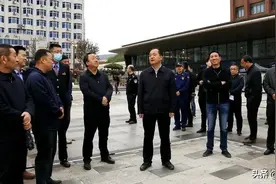 成少平带队督查天水火车站站前广场改造及地下停车场工程建设情况图片