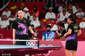 伊藤美诚：许昕绝对被吓到了；柳承敏：我观察到王皓的腿在抖图片