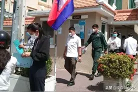 涉嫌诈骗22000美元，柬埔寨金边一名警察被捕图片