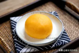 奶黄馅不用买，在家自己做，香软细腻，零添加剂，月饼包子都能用图片
