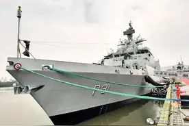 印度卡瓦拉蒂号反潜护卫舰服役，号称先进竟然没装防空和反舰导弹图片