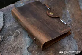 小巧玲珑、吸引眼球：A6复古活页夹笔记本NA605SS图片