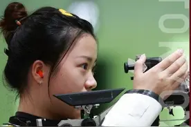 00后太美，清华杨倩获奥运首金！气步枪有多难？看清靶纸算你赢图片