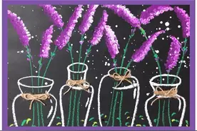 绘画教程 | 薰衣草图片