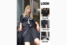 JK制服也可以酷帅｜今天是酷酷的JK制服女孩|JK日常穿搭图片