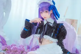 cos：梅尔特莉莉丝的yd女仆cos正片@小野寺地瓜图片
