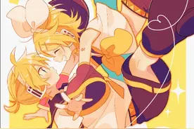 画师推荐：viyoooon，不会调音会画画，大爱镜音双子和miku图片