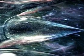 三体人的“水滴”武器，科技含量高，实则是个“战五渣”图片