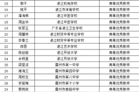 湛江78人上榜南粤优秀教师，有你老师吗？图片