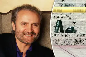 意大利著名服装设计师范思哲，意外遇刺，悲惨死亡图片