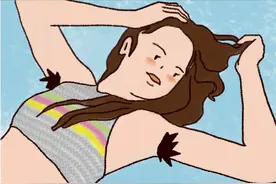 如果女孩子有茂盛的“腋毛”，你介意吗？（漫画）图片