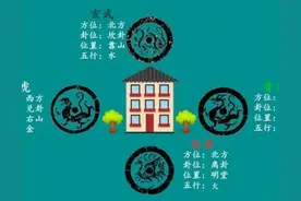 为什么我们说左青龙，右白虎，前朱雀，后玄武，它们是怎么来的？图片