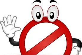 有言有味说单词（五百五十九讲） 有言“交通禁止标志”图片