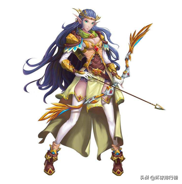 体型相似的日耳曼人的形象9,精灵 (戈柏林)漫画人物她们分别是丝西娜