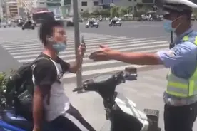 最新后续丨叫嚣“让老爸来撞烂你的车”，南宁男子被拘7日！图片