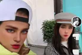 陈晓东一家四口罕同框，小14岁护士妻子似明星，俩女儿样貌像极爸图片