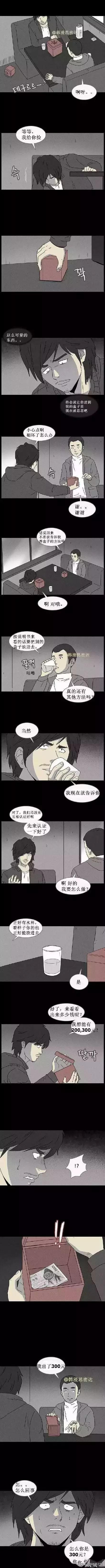 漫画《养盒子》，吞噬物体吐出金钱的盒子