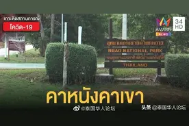 泰国某瀑布公园负责人无视紧急法携下属公园开趴被捕！图片