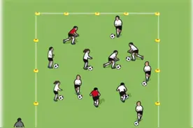 「维维足球教案」适合5-10岁的25个趣味游戏（1）魔鬼克星图片