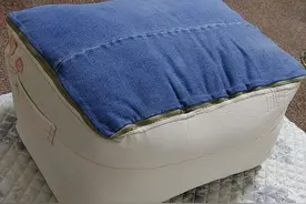 旧裤子改造成被子收纳包图片