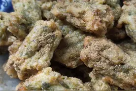 槐花别再蒸了，这样做简单好吃，比炒和煎都美味，外焦里嫩味道好图片