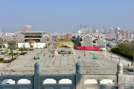 湖北麻城一处公园，古时曾是国内重要的移民圣地，你听说过吗？图片